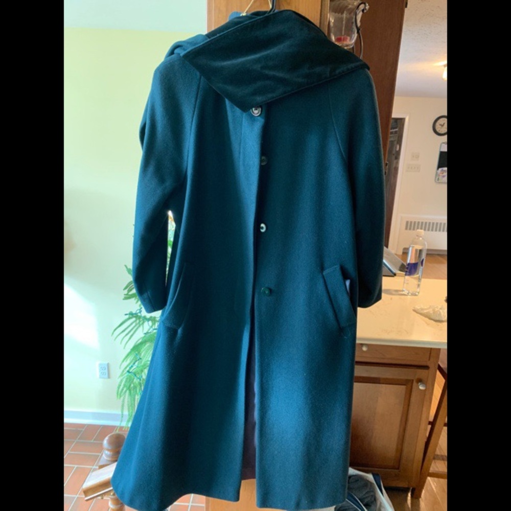 Wool dress coat